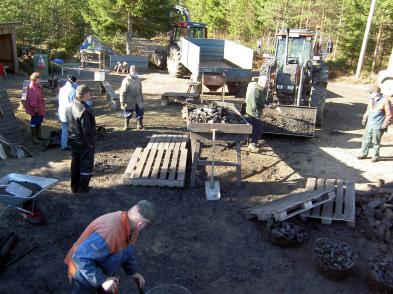 Arbetet p&aring;b&ouml;rjat vid milan